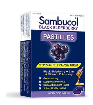 Sambucol Pastilles 20 Tablets