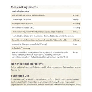 Natural Factors Curcumin Rich Whole Body Optimizer 60 Softgels