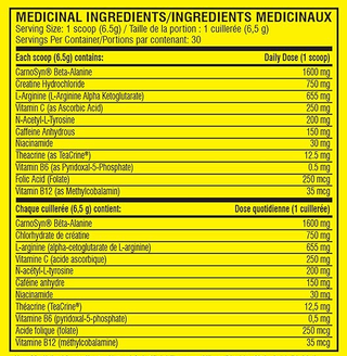 Cellucor C4 Pre-Workout Explosive Energy Fruit Punch 30 Servings