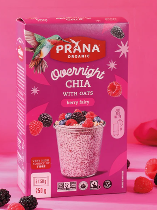 Prana Organic Overnight Chia Berry Fairy 250g