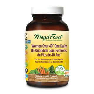 Mega Food Women Over 40 One Daily 72 Tablets