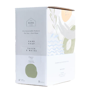 The Bare Home Hand Soap Bergamot + Lime Refill Box 3 Liter