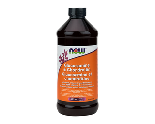 Now Glucosamine & Chondroitin with MSM 473mL