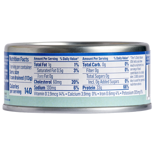 Sea Tales Albacore Wild Tuna In Water No Salt 142g