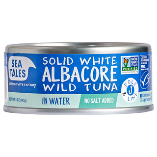 Sea Tales Albacore Wild Tuna In Water No Salt 142g