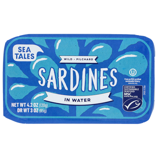 Sea Tales Wild Sardines In Water 120g