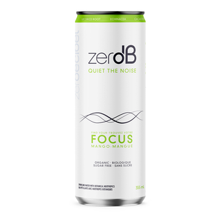 ZERO DB Sparkling Water Focus Mango 355mL