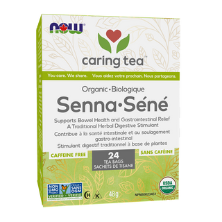 NOW Organic Senna Tea 24 Tea Bags