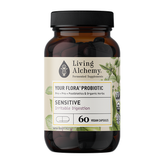 Living Alchemy Your Flora Sensitive 60 Veggie Caps