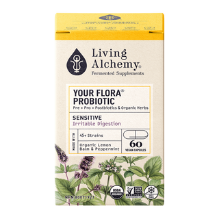 Living Alchemy Your Flora Sensitive 60 Veggie Caps