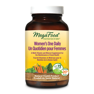 Mega Food Women's One Daily 72 Tablets