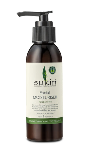 Sukin Facial Moisturizer Pump 125mL