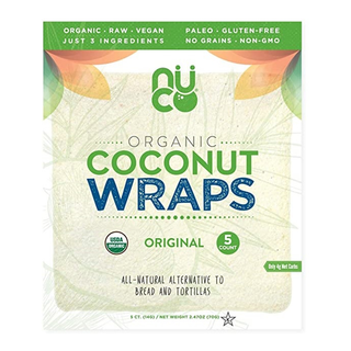 Nu-Coconut Organic Coconut Wraps Original 70g