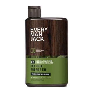 Every Man Jack 2-in-1 Shampoo+Conditioner Tea Tree 400mL