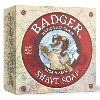 Badger Shave Soap Shea & Aloe 89.3g