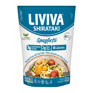 Liviva (By Zeroodle) Organic Shirataki with Oat Fiber Spaghetti 400g