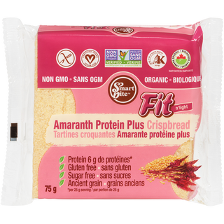 Smartbite Organic Crispbread Amaranth Protein Plus 75g