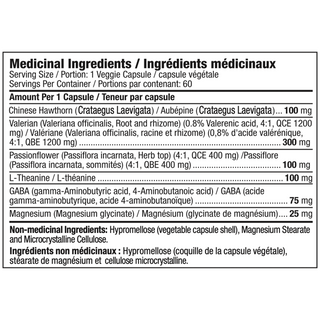 Aeryon Wellness Snooze Sleep Support 60 Veggie Caps