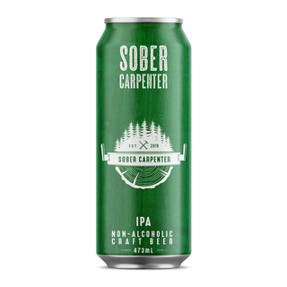 Sober Carpenter Organic Non-Alcoholic Beer Ipa 473mL