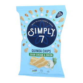 Simply 7 Quinoa Chips Sour Cream & Onion 99g