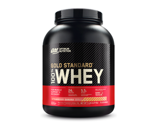 Optimum Nutrition 100% Gold Standard Whey Strawberry Banana 5lbs