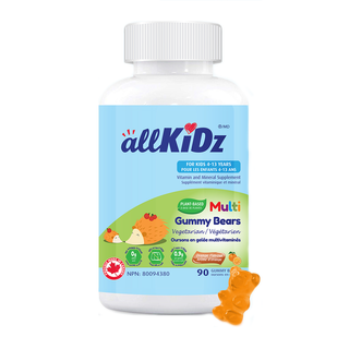 Allkidz Naturals Multi Gummy Bears Orange 90 Vegetarian Gummies