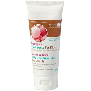 Newco Naturals Toothpaste Kids Bubblegum 90mL