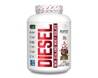 Perfect Sports Diesel New Zealand Whey Protein Isolate Triple Rich Dark Chocolate 5lbs