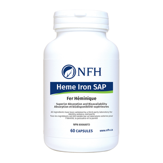 NFH Heme Iron SAP 60 Capsules