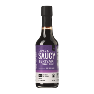 Naked Natural Foods Organic Teriyaki Sauce Sesame Ginger 296mL