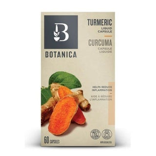 Botanica Turmeric 60 Liquid Capsules