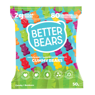 Better Bears Gummy Bears Variety Pack 50g