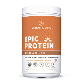 Sprout Living Epic Protein Plant Based Protein Chocolate Maca 912g