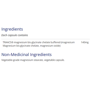 CanPrev Magnesium Bis-Glycinate 140 Extra Gentle 240 Veggie Caps