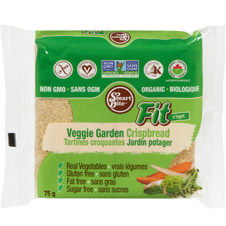 Smartbite Organic Crispbread Veggie Garden 75g