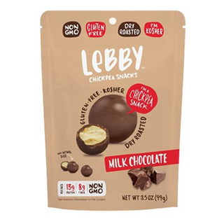 Lebby Chickpea Snacks Milk Chocolate 99g