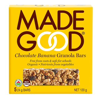 Made Good Granola Bar Chocolate Banana 5x24g