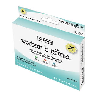 Aeryon Wellness Water B Gone Travel Edition 12 Capsules