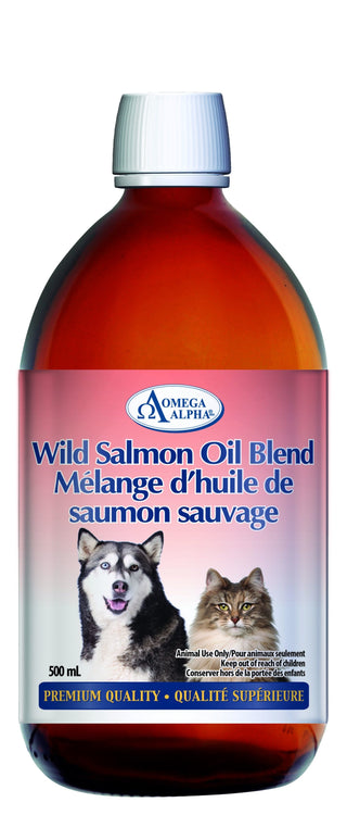 Omega Alpha Wild Salmon Oil Pet 500mL