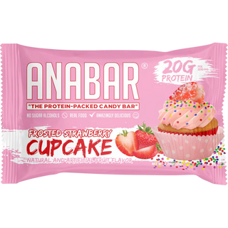 Anabar Whole Food Bar Frosted Strawberry Cupcake 65g