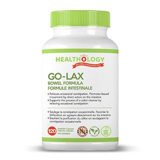 Healthology Go-Lax Bowel Formula 120 Veggie Caps