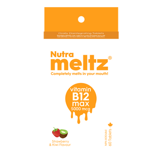 Nutrameltz Vitamin B12 Max 5000mcg 60 Tablets