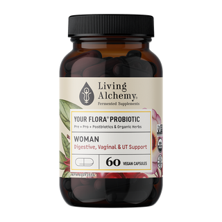 Living Alchemy Your Flora Woman 60 Vegan Caps