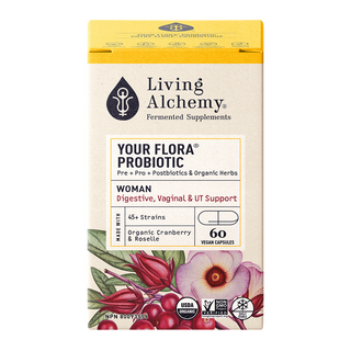 Living Alchemy Your Flora Woman 60 Vegan Caps