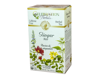 Celebration Herbals Ginger Root Tea 24 Tea Bags