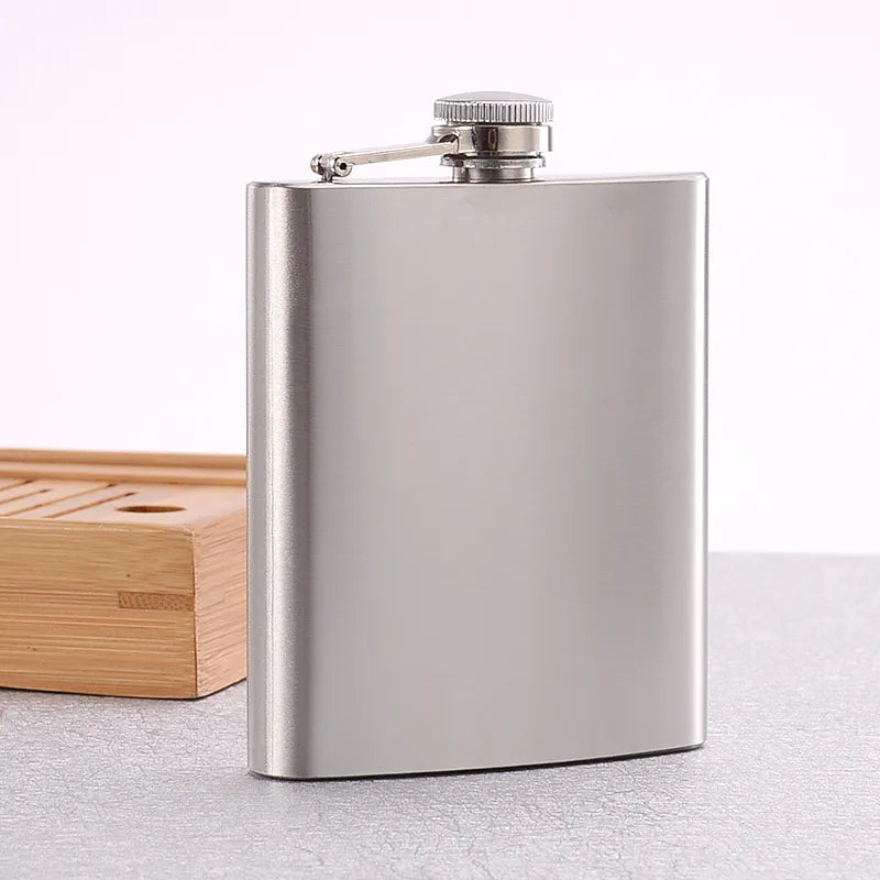 High Quality Stainless Steel Wholesale Flask - 1-10 Oz - Portable Wine Whisky Pot Bottle - For Alcohol Drinkers - Hip Flasks - Wholesale Drinkware