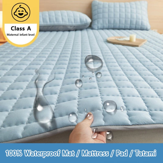 Waterproof Foldable Cotton Mattress Protective Cover