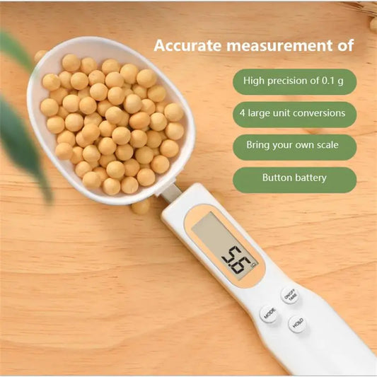 LCD Digital Measurement Adjustable Weighing Spoon Kitchen Scale Electronic Measuring Spoon