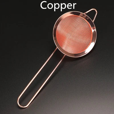 304 Stainless Steel Conical Cocktail Sieve for Juice and Julep Straining