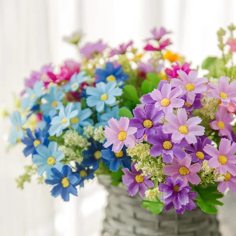 Artificial Daisy Flower Plant with 28 Heads - DIY Wedding Home Decor